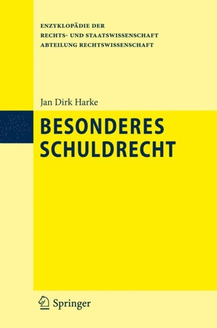 Jan Dirk Harke - Besonderes Schuldrecht, E-bok