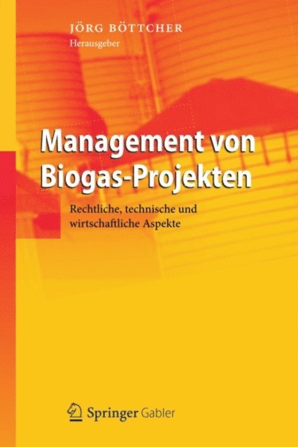 Jorg Bottcher - Management von Biogas-Projekten, E-bok