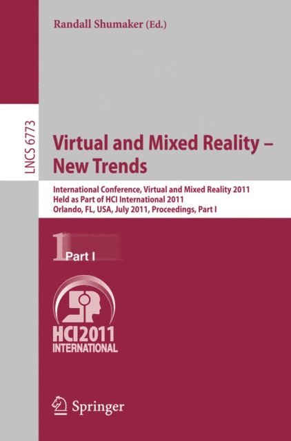 Randall Shumaker - Virtual and Mixed Reality - New Trends, Part I, E-bok