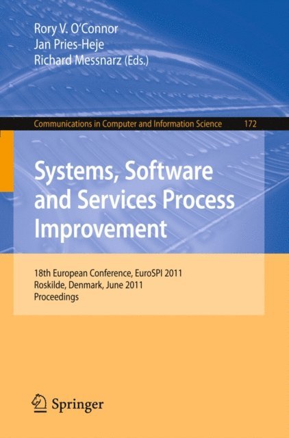 Richard Messnarz, Jan Pries-Heje, Rory V. Connor - Systems, Software and Services Process Improvement, E-bok