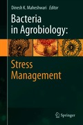 Bacteria in Agrobiology: Stress Management