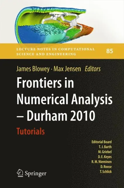Max Jensen, James Blowey - Frontiers in Numerical Analysis - Durham 2010, E-bok. Tillgänglighet: Lägg i varukorg