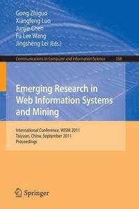 Emerging Research in Web Information Systems and Mining