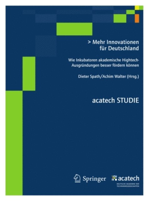 Dieter Spath - Mehr Innovationen für Deutschland, E-bok