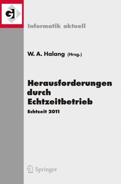 Wolfgang A. Halang - Herausforderungen durch Echtzeitbetrieb, E-bok