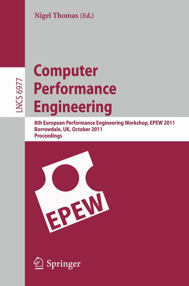 Nigel Thomas - Computer Performance Engineering, Häftad