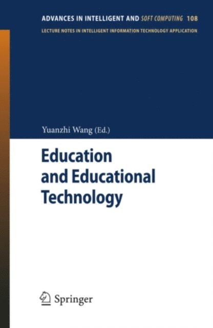 Yuanzhi Wang - Education and Educational Technology, E-bok