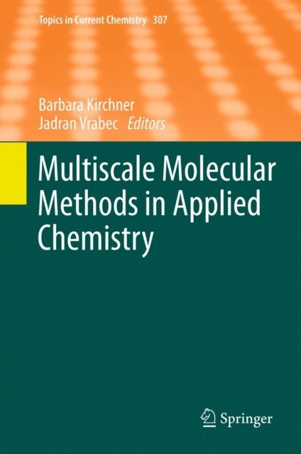 Jadran Vrabec, Barbara Kirchner - Multiscale Molecular Methods in Applied Chemistry, E-bok