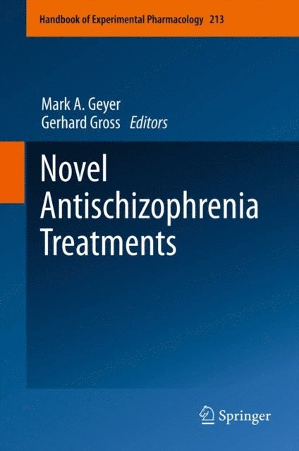 Gerhard Gross, Mark A. Geyer - Novel Antischizophrenia Treatments, E-bok