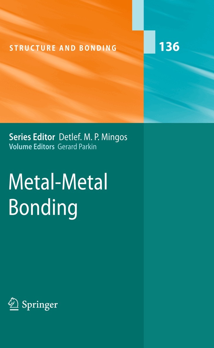 Gerard Parkin - Metal-Metal Bonding, Häftad. Tillgänglighet: Lägg i varukorg