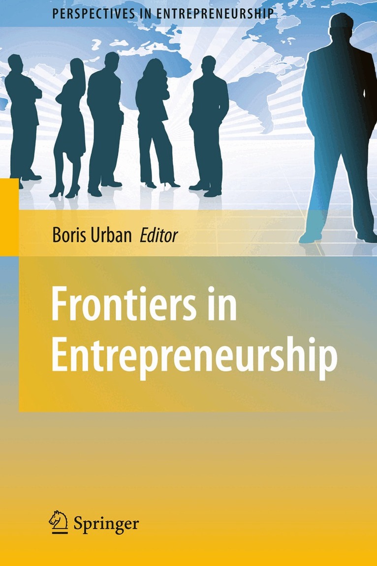 Boris Urban - Frontiers in Entrepreneurship, Häftad