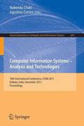 Computer Information Systems - Analysis and Technologies