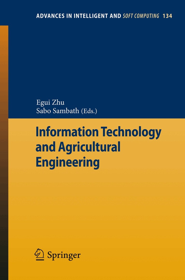 Egui Zhu, Sabo Sambath - Information Technology and Agricultural Engineering, Häftad