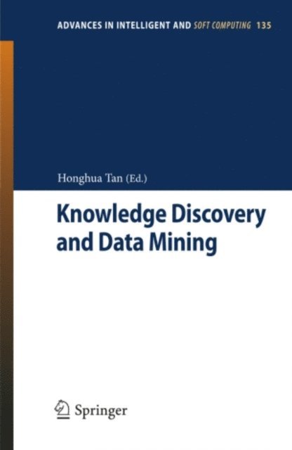 Honghua Tan - Knowledge Discovery and Data Mining, E-bok