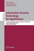 Information Security Technology for Applications