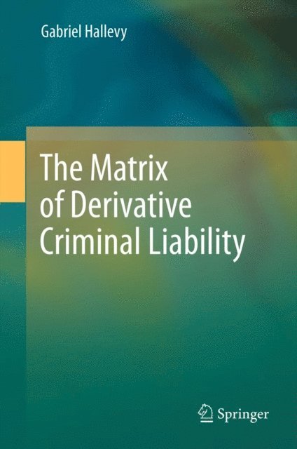 Gabriel Hallevy - Matrix of Derivative Criminal Liability, E-bok