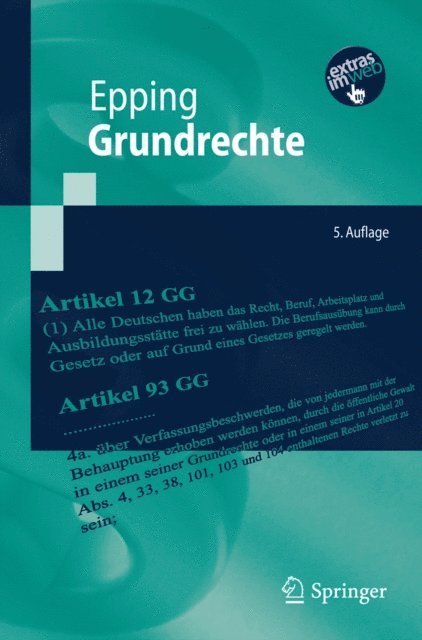 Volker Epping - Grundrechte, E-bok
