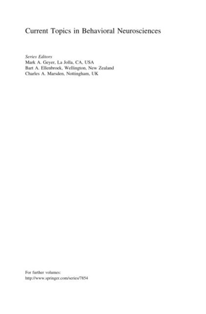 Rainer Spanagel, Wolfgang Sommer - Behavioral Neurobiology of Alcohol Addiction, E-bok