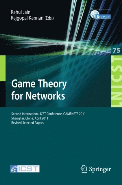 Rajgopal Kannan, RAHUL JAIN - Game Theory for Networks, E-bok