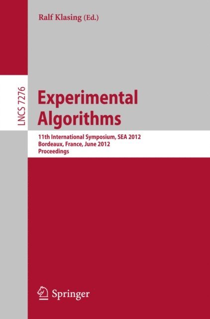 Ralf Klasing - Experimental Algorithms, E-bok