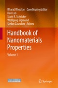Handbook of Nanomaterials Properties