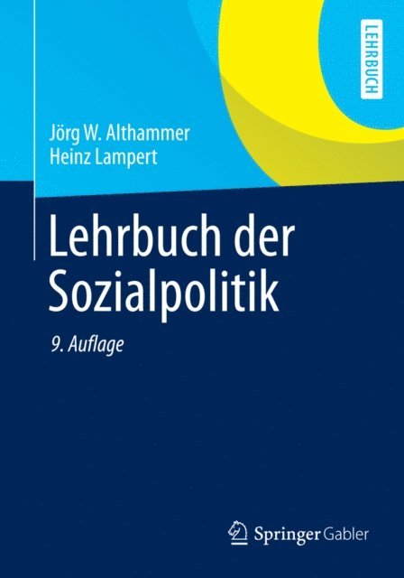 Heinz Lampert (1930-2007), Jorg W. Althammer - Lehrbuch der Sozialpolitik, E-bok