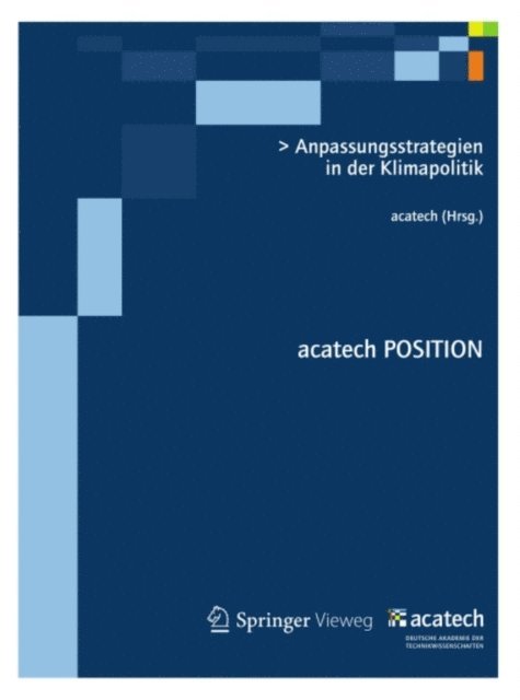 acatech - Anpassungsstrategien in der Klimapolitik, E-bok