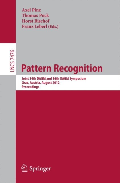 Franz Leberl, Horst Bischof, Thomas Pock, Axel Pinz - Pattern Recognition, E-bok