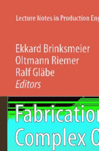 Ralf M. Glabe, Oltmann Riemer, Ekkard Brinksmeier - Fabrication of Complex Optical Components, E-bok
