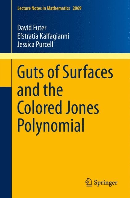 Jessica Purcell, Efstratia Kalfagianni, David Futer - Guts of Surfaces and the Colored Jones Polynomial, E-bok