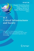 ICT Critical Infrastructures and Society