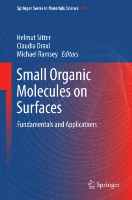 Michael Ramsey, Claudia Draxl, Helmut Sitter - Small Organic Molecules on Surfaces, E-bok