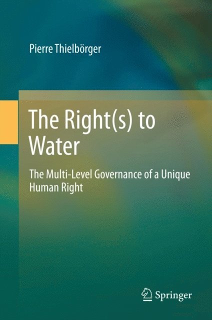 Pierre Thielborger - Right(s) to Water, E-bok