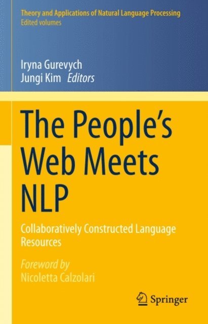 Jungi Kim, Iryna Gurevych - People's Web Meets NLP, E-bok