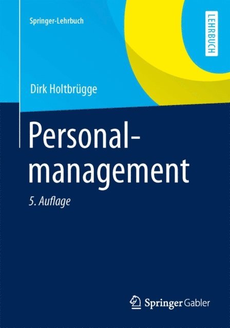 Dirk Holtbrugge - Personalmanagement, E-bok