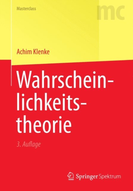 Achim Klenke - Wahrscheinlichkeitstheorie, E-bok