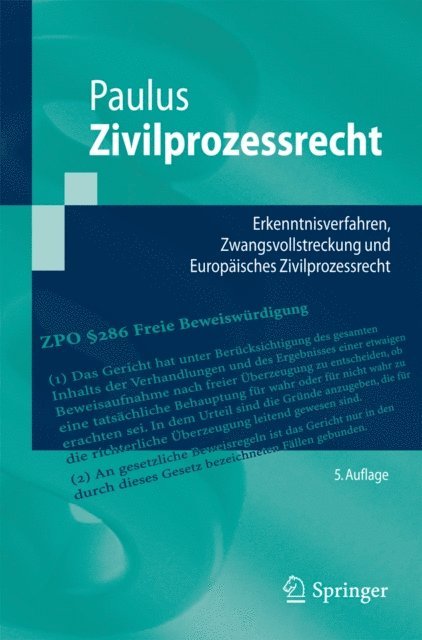 Christoph G. Paulus - Zivilprozessrecht, E-bok
