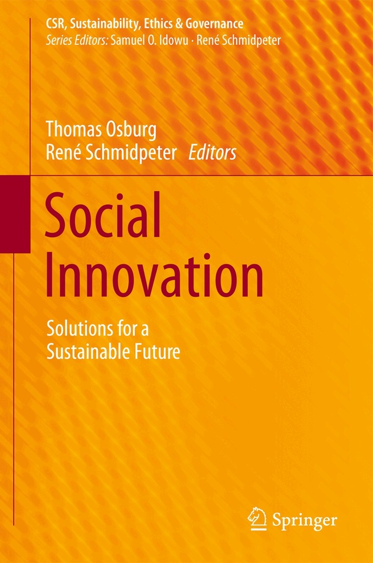 Thomas Osburg, René Schmidpeter - Social Innovation, Inbunden