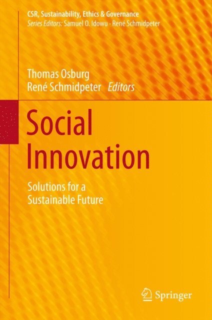 Rene Schmidpeter, Thomas Osburg - Social Innovation, E-bok