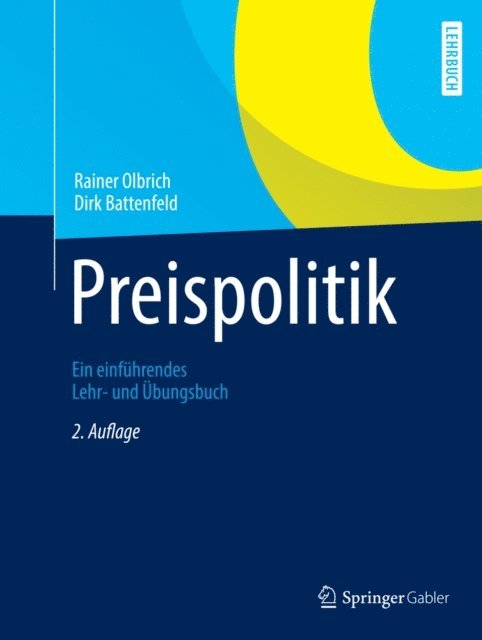 Dirk Battenfeld, Rainer Olbrich - Preispolitik, E-bok