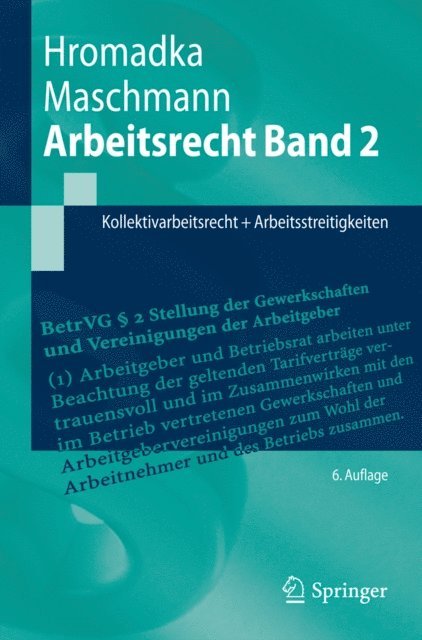 Frank Maschmann, Wolfgang Hromadka - Arbeitsrecht Band 2, E-bok