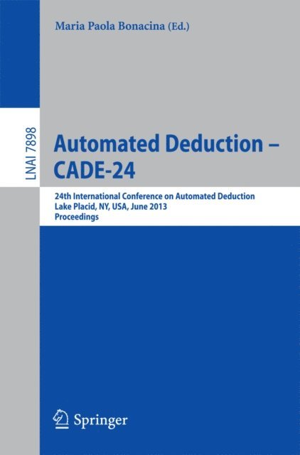 Maria Paola Bonacina - Automated Deduction -- CADE-24, E-bok