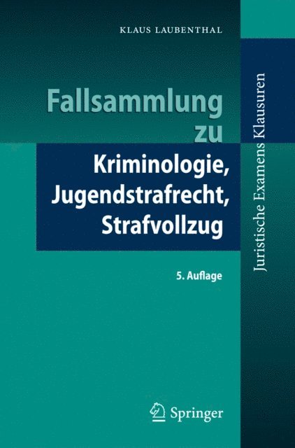 Klaus Laubenthal - Fallsammlung zu Kriminologie, Jugendstrafrecht, Strafvollzug, E-bok