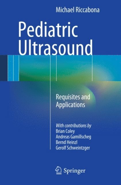 Michael Riccabona - Pediatric Ultrasound, E-bok