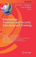 Information Assurance and Security Education and Training