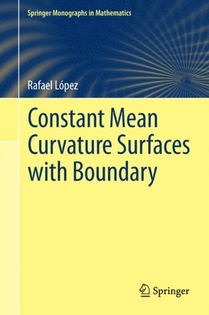 Rafael Lopez - Constant Mean Curvature Surfaces with Boundary, E-bok