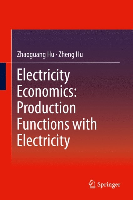 Zheng Hu, Zhaoguang Hu - Electricity Economics: Production Functions with Electricity, E-bok
