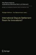 International Dispute Settlement: Room for Innovations?