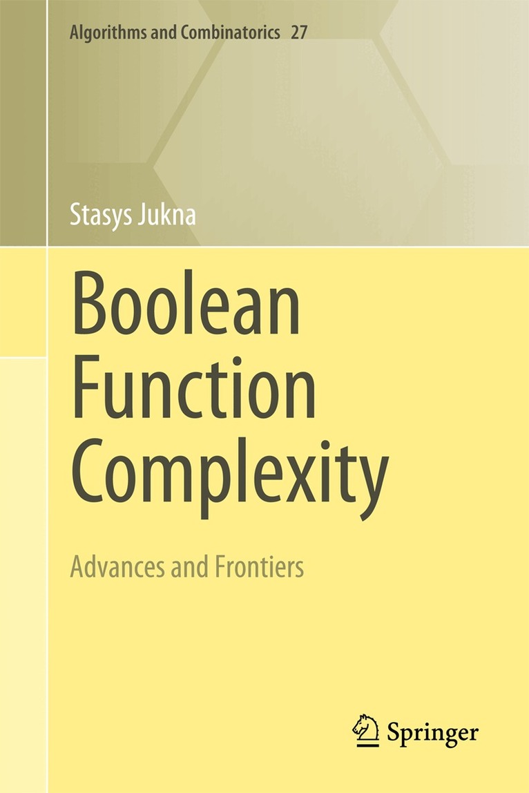 Stasys Jukna - Boolean Function Complexity, Häftad. Tillgänglighet: Lägg i varukorg