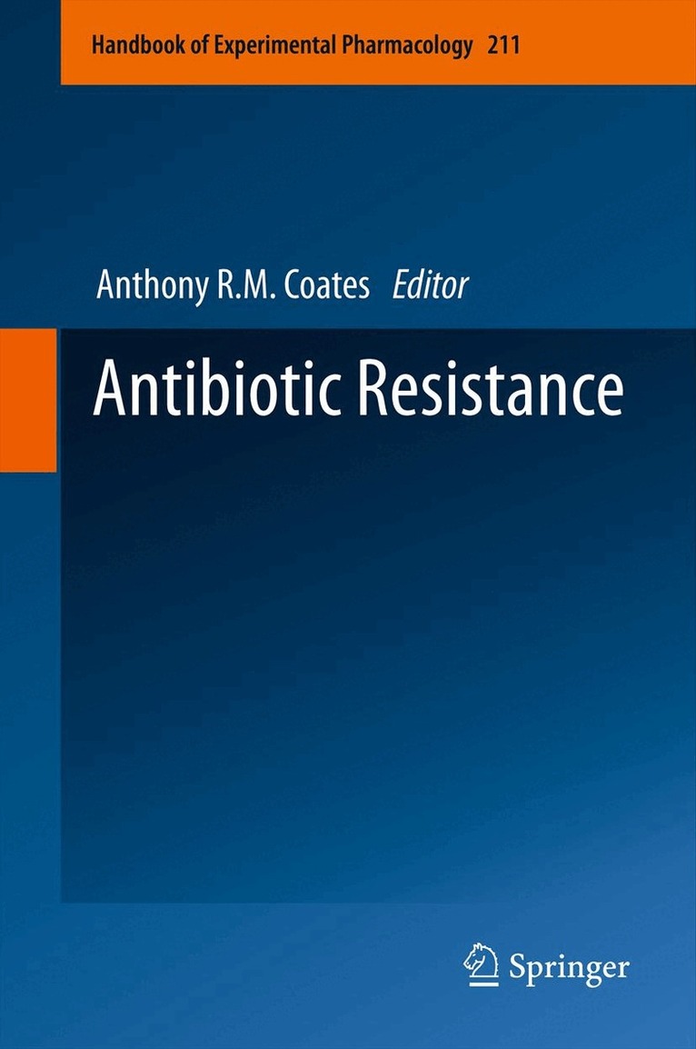 Anthony R.M. Coates - Antibiotic Resistance, Häftad